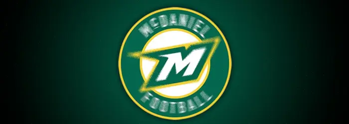 McDaniel Green Terror Banner